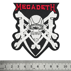 Нашивка термо Megadeth Зображення
