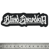 Нашивка термо Blind Guardian (white logo) (stp-097) Изображение