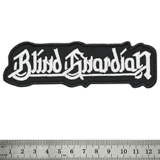 Нашивка термо Blind Guardian (white logo) (stp-097) Зображення