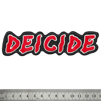 Нашивка термо Deicide (red logo) (stp-100) Изображение