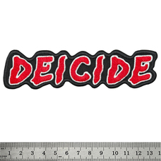 Нашивка термо Deicide (red logo) (stp-100) Изображение
