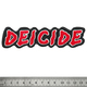 Нашивка термо Deicide (red logo) (stp-100) Изображение