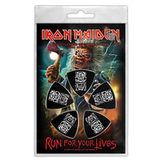 Подарунковий набір медіаторів IRON MAIDEN - RUN FOR YOUR LIVES) (mol-072) Изображение