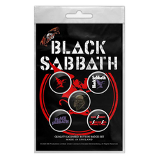 Подарунковий набір значків BLACK SABBATH - RED DEVIL (iol-076) Зображення