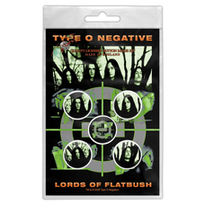 Подарунковий набір значків TYPE O NEGATIVE - LORDS OF FLATBUSH (iol-085) Зображення