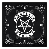 Бандана MOTLEY CRUE - PENTAGRAM (olb-047) Зображення