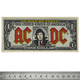 Нашивка ткана AC/DC - BANK NOTE (ofp-346) Зображення