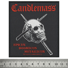 Нашивка ткана CANDLEMASS - EPICUS DOOMICUS METALLICUS (ofp-352) Изображение