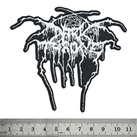 Нашивка ткана DARKTHRONE - LOGO CUT OUT (ofp-326) Зображення