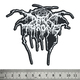 Нашивка ткана DARKTHRONE - LOGO CUT OUT (ofp-326) Зображення