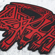 Нашивка ткана DEATH - LOGO CUT OUT (ofp-324) Изображение