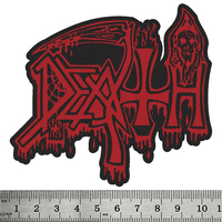 Нашивка ткана DEATH - LOGO CUT OUT (ofp-324) Изображение