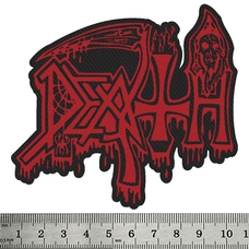 Нашивка ткана DEATH - LOGO CUT OUT (ofp-324) Изображение