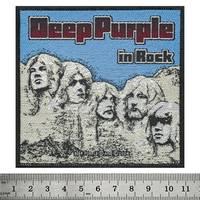 Нашивка ткана DEEP PURPLE - IN ROCK (ofp-338) Зображення