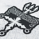 Нашивка ткана DISSECTION - LOGO CUT OUT (ofp-325) Изображение
