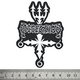 Нашивка ткана DISSECTION - LOGO CUT OUT (ofp-325) Изображение