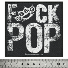 Нашивка ткана FIVE FINGER DEATH PUNCH - FUCK POP (ofp-316) Изображение