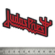 Нашивка ткана JUDAS PRIEST - LOGO CUT OUT (ofp-323) Зображення