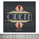 Нашивка ткана OPETH - ART DECO LOGO (ofp-342) Изображение