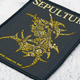 Нашивка ткана SEPULTURA - DISCOGRAPHY (ofp-333) Изображение