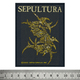 Нашивка ткана SEPULTURA - DISCOGRAPHY (ofp-333) Изображение