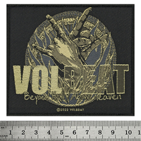 Нашивка ткана VOLBEAT - BEYOND HELL (ofp-322) Изображение