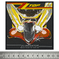 Нашивка ткана ZZ TOP - ELIMINATOR (ofp-328) Изображение