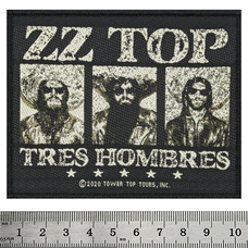 Нашивка ткана ZZ TOP - TRES HOMBRES (ofp-329) Зображення