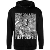 Худі на блискавці Just Hoods - No Heaven, No Hell - Just Death Изображение