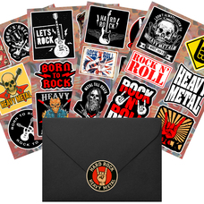 Подарунковий набір стікерпаків Hard Rock and Heavy Metal Style gsp-028 Изображение
