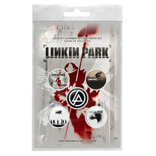 Подарунковий набір значків LINKIN PARK - HYBRID THEORY (iol-086) Зображення