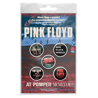 Подарунковий набір значків PINK FLOYD - LIVE IN POMPEII (iol-090) Изображение