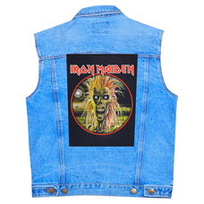 Нашивка наспинна катана IRON MAIDEN - IRON MAIDEN (olbp-122) Зображення