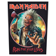Нашивка наспинна катана IRON MAIDEN - RUN FOR YOUR LIVES (olbp-115) Зображення