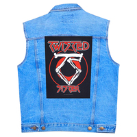 Нашивка наспинна катана TWISTED SISTER - CIRCULAR LOGO (olbp-113) Изображение