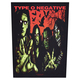 Нашивка наспинна катана TYPE O NEGATIVE - HALLOWEEN (olbp-116) Изображение