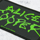 Нашивка ткана ALICE COOPER - LOGO (ofp-359) Зображення