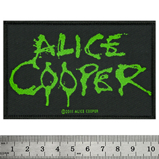 Нашивка ткана ALICE COOPER - LOGO (ofp-359) Изображение