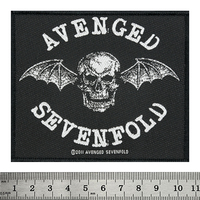 Нашивка ткана AVENGED SEVENFOLD - DEATH BAT (ofp-362) Изображение