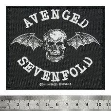 Нашивка ткана AVENGED SEVENFOLD - DEATH BAT (ofp-362) Зображення