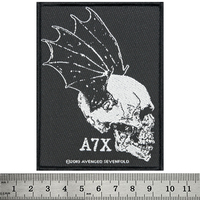 Нашивка ткана AVENGED SEVENFOLD - SKULL PROFILE (ofp-366) Изображение