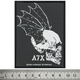 Нашивка ткана AVENGED SEVENFOLD - SKULL PROFILE (ofp-366) Зображення
