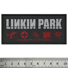 Нашивка ткана LINKIN PARK - HYBRID THEORY LOGO (ofp-355) Зображення
