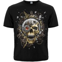 Футболка Mechanical Eternity (череп стимпанк) Зображення