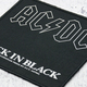 Нашивка ткана AC/DC - BACK IN BLACK (ofp-376) Зображення