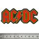 Нашивка ткана AC/DC - LOGO CUT-OUT (ofp-384) Зображення