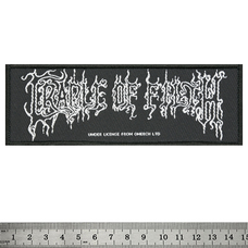Нашивка ткана CRADLE OF FILTH - LOGO (ofp-373) Изображение