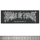 Нашивка ткана CRADLE OF FILTH - LOGO (ofp-373) Изображение