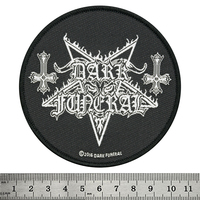 Нашивка ткана DARK FUNERAL - CIRCULAR LOGO (ofp-382) Изображение