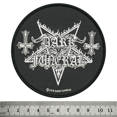 Нашивка ткана DARK FUNERAL - CIRCULAR LOGO (ofp-382) Изображение